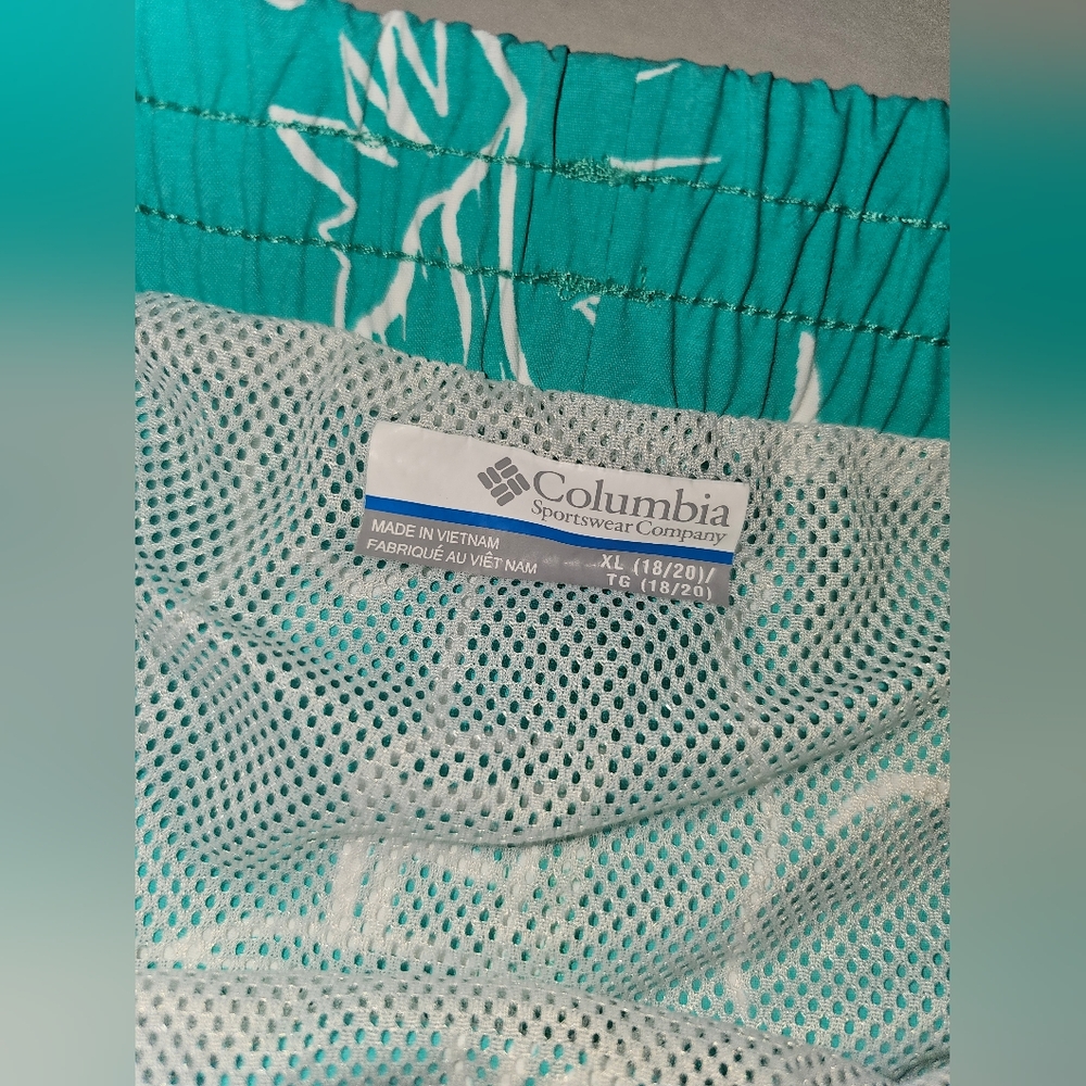 Columbia‎ Boys Swimming Trunks Size XL 18/20 NWT - Picture 3 of 4